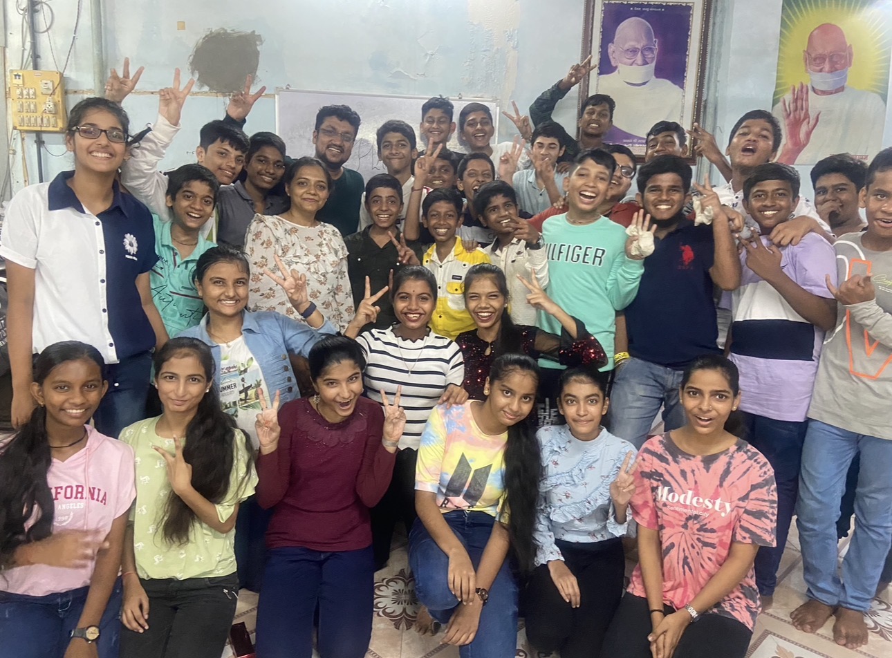 Our secondary students together